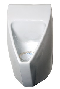 LAVA F7000 Ceramic Waterless Urinal with Falcon Velocity
