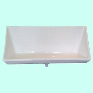 1200mm GW6 Accona GRP Waterless Urinal Trough - White
