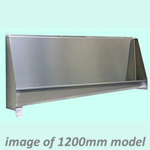 GW6 Tabernas Stainless Steel Waterless Urinal Trough