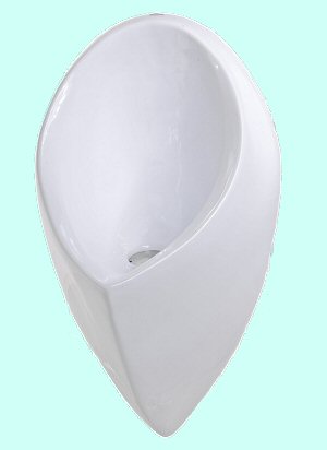 Uridan ADMIRAL Ceramic Waterless Urinal Bowl - for concealed waste